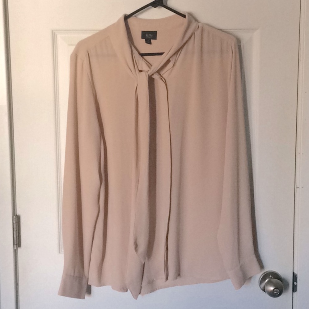 Pink Silk Blouse